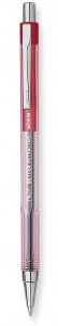 pilot better retractable ballpoint pen red medium