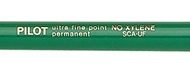 pilot permanent marker pen green