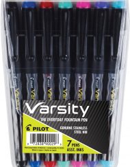 Pilot Varsity Pen Pouch of 7 Pens 90029