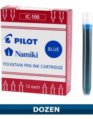 Pilot Blue Fountain Pen Ink Cartridges IC-100 Item 69101