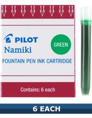 Pilot Green Fountain Pen Ink Cartridges IC-50 Item 69003