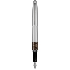 Pilot MR Silver Python Fountain Pen