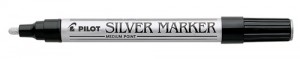 Pilot Creative Marker Pens 2.0mm Medium Silver