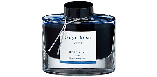 Pilot Iroshizuku Bottled Fountain Pen Ink Tsuyu-Kusa (Asiatic Dayflower)