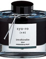Pilot Iroshizuku Bottled Fountain Pen Ink Syo-Ro (Dew on Pine Tree)
