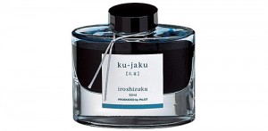 Pilot Iroshizuku Bottled Fountain Pen Ink Ku-Jaku (Peacock)