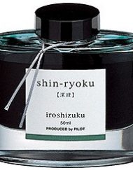 Pilot Iroshizuku Bottled Fountain Pen Ink Shin-Ryoku (Forest Green)