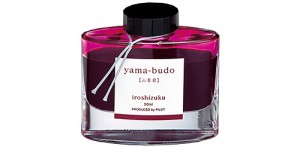 Pilot Iroshizuku Bottled Fountain Pen Ink Yama-Budo (Crimson Glory Vine)