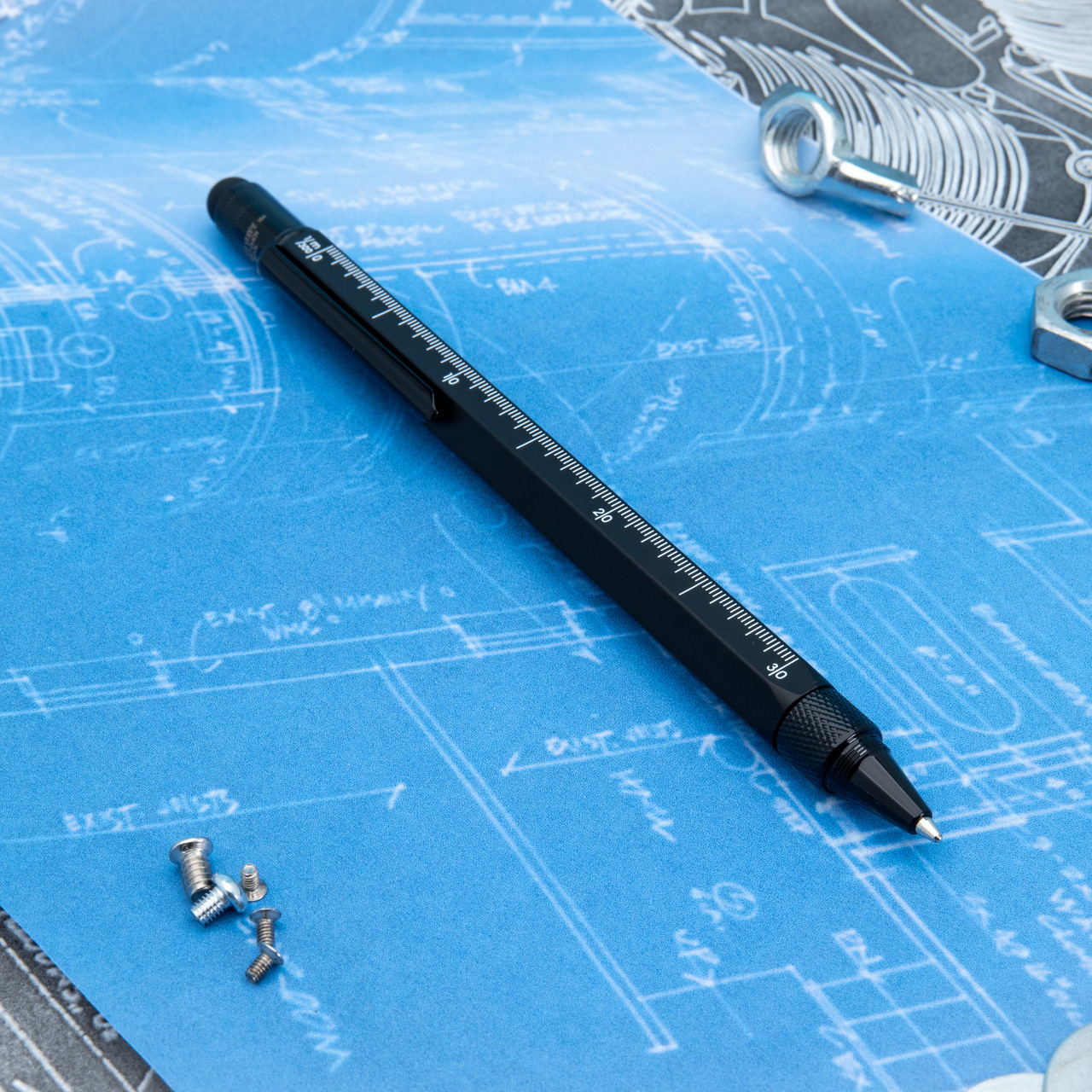 MONTEVERDE USA TOOL PEN BLACK BALLPOINT PEN