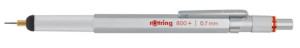 Rotring 800 Mechanical Pencil + Stylus Hybrid Silver 0.7mm