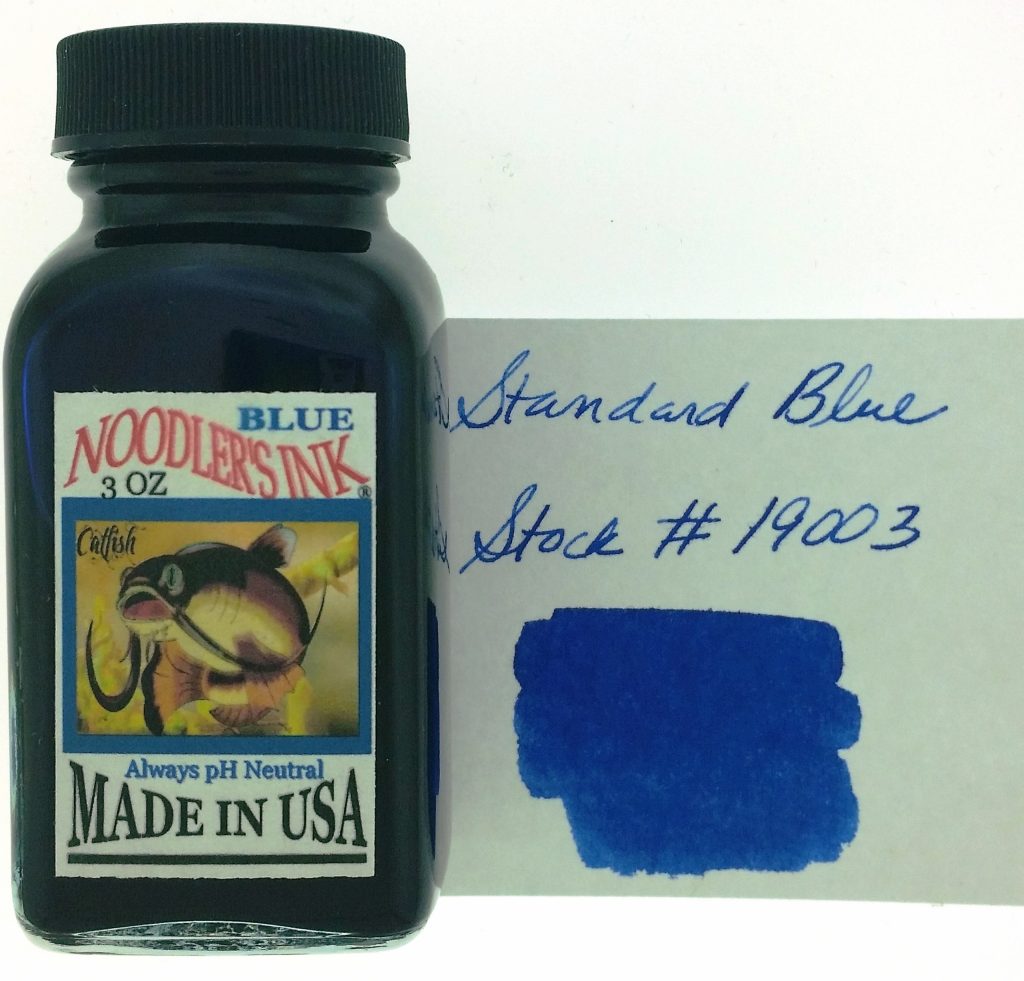 NOODLERS INK BLUE Made in the USA; a rich, true blue color.