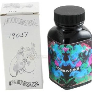 Noodlers Fountain Pen Ink Borealis Black