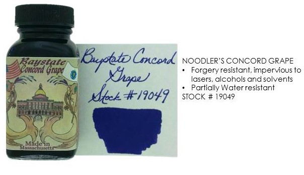 Noodlers Ink Baystate Concord Grape