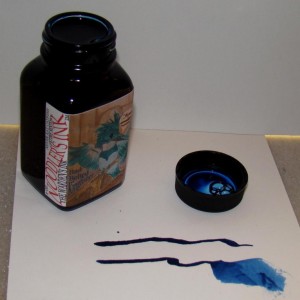 Noodlers Ink Bad Belted Kingfisher