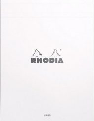 rhodia ice notepad top staplebound 8 1/4 x 11 3/4