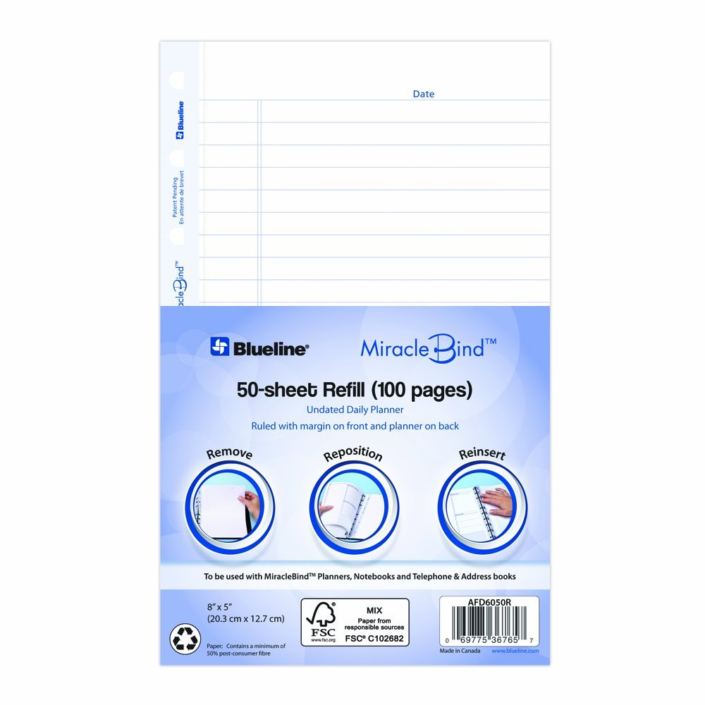 miracle bind project planner refills 8 x 5 pens fountain pens