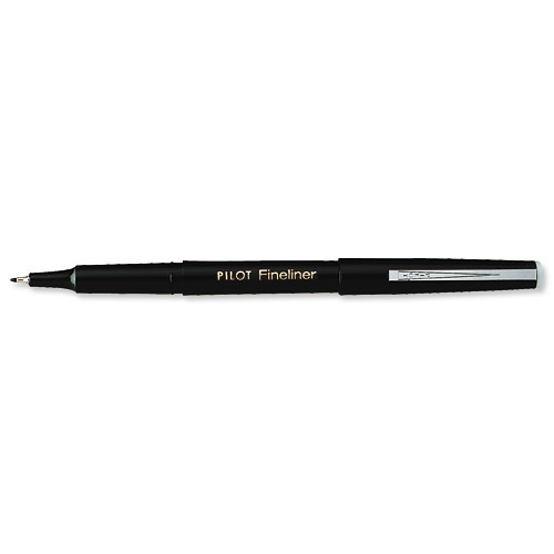 Pilot FineLiner Black 0.7mm Fine Pen - Pens, Fountain Pens, Writing Ink, Stationery, Office | A Pen Lovers Paradise