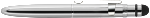 Fisher Space Pen Chrome Bullet Grip Space Pen with Clip & Stylus BGCCL/S