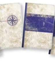 #99765 Clairefontaine Maritime Collection Cloth Notebooks 3 ½ x 5 ½ 96 Sheets Lined