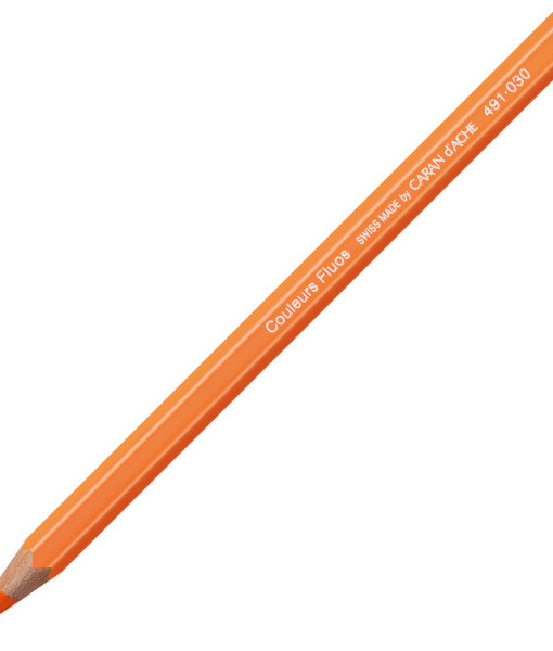 Caran d'Ache Highlighter Pencil Fluo Orange