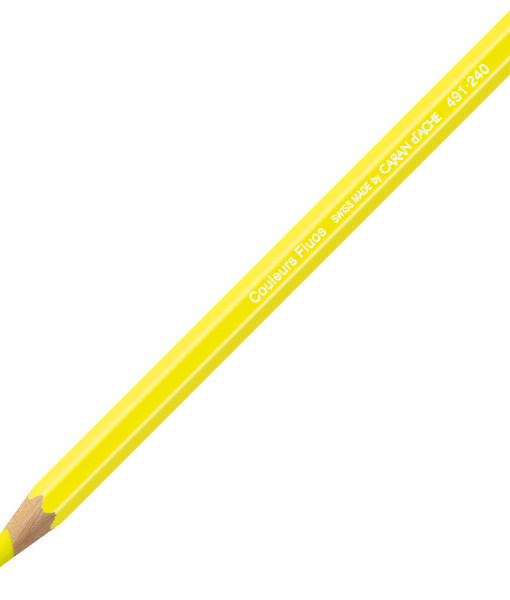 Caran d'Ache Highlighter Pencil Fluo Yellow