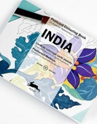 Pepin Artists' Postcard Colouring Book-India