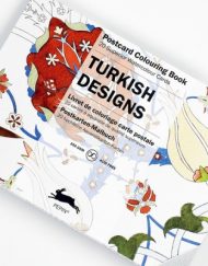 Pepin Artists' Postcard Colouring Book-Turkish Designs