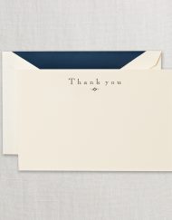 Navy Thank You Card