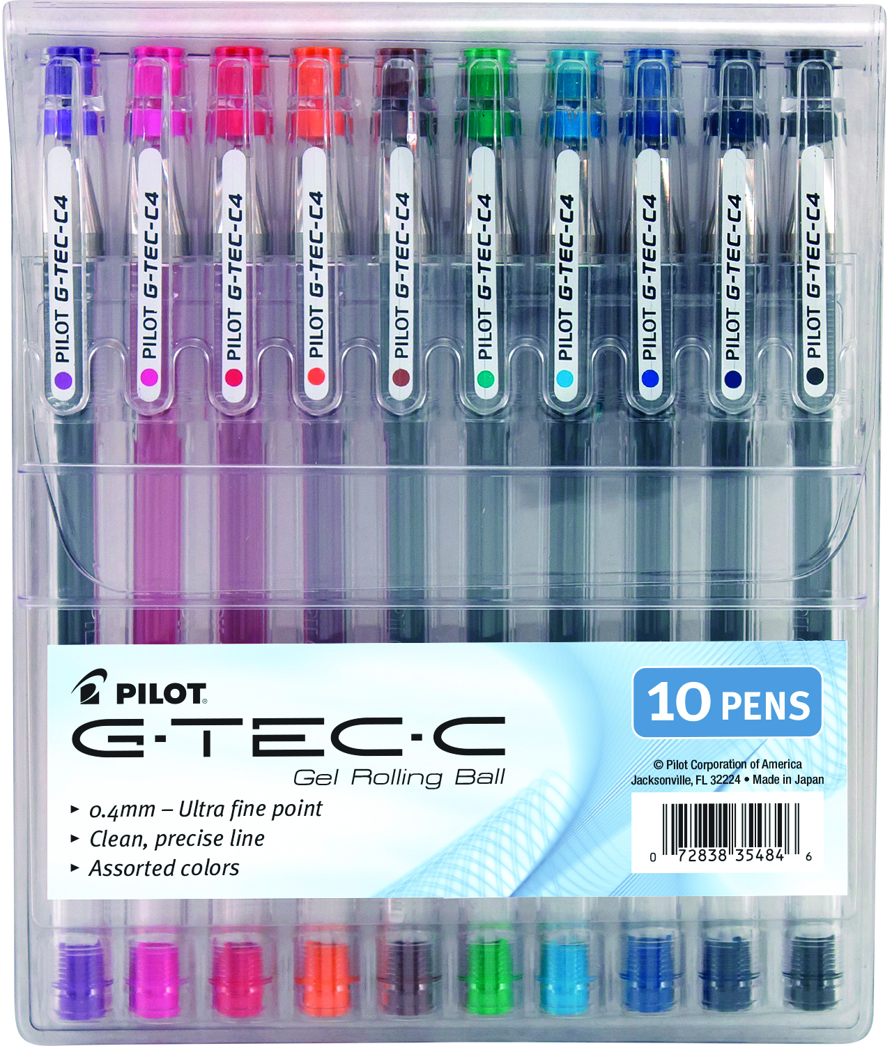 Pilot G-2 Retractable Gel-Ink Pens, Fine Point, Navy - 12 Pack