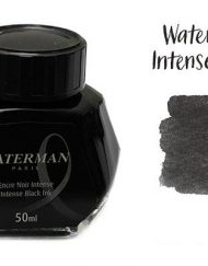 Waterman Fountain Pen Ink Intense Black 50ml Bottle