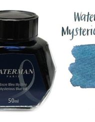 Waterman Fountain Pen Ink Mysterious Blue 50ml Bottle