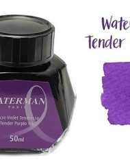 Waterman Fountain Pen Ink Tender Purple 50ml Bottle