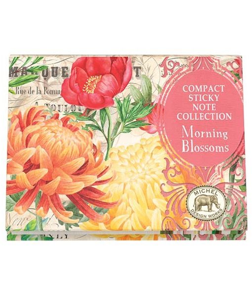 Morning Blossoms Small Sticky Note Folio NPFS279-Michel Design Works