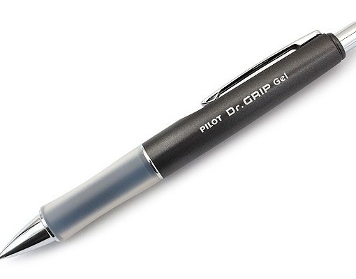 Pilot Dr. Grip Limited Gel Roller Charcoal Gray