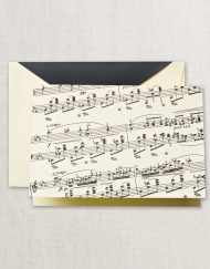 Crane Stationery Sheet Music Note CF1401