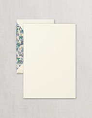 Crane Stationery Blue Florentine Half Sheet CH3768