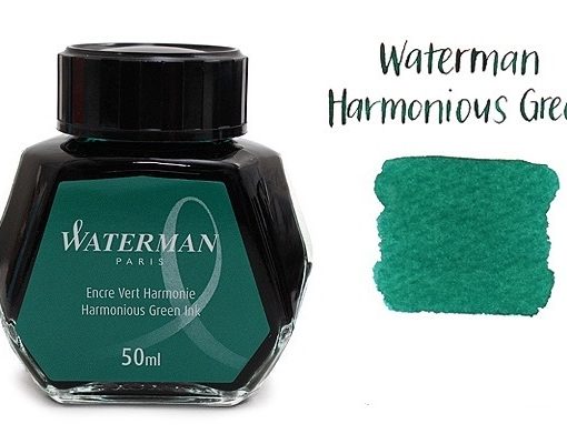 Waterman Fountain Pen Ink Harmonious Green 50ml Bottle