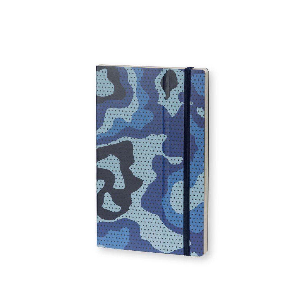 Stifflexible Notebook Camouflage Standard Blue