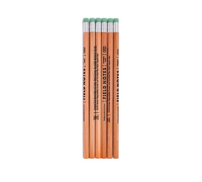 Field Notes #2 Woodgrain Pencil 6-pack
