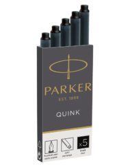 Parker Quink Fountain Pen Ink Cartridges Black