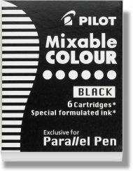 Pilot Parallel Pen Ink Cartridges Black