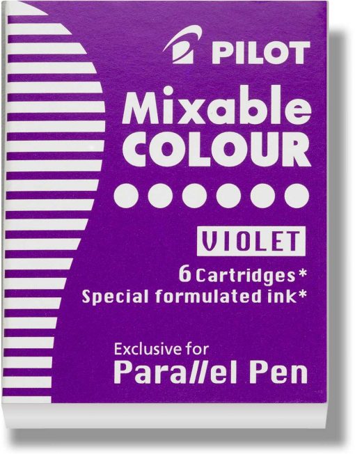 Pilot Parallel Pen Ink Cartridges Violet