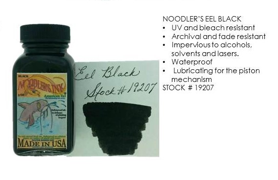 Noodlers Ink Eel Black
