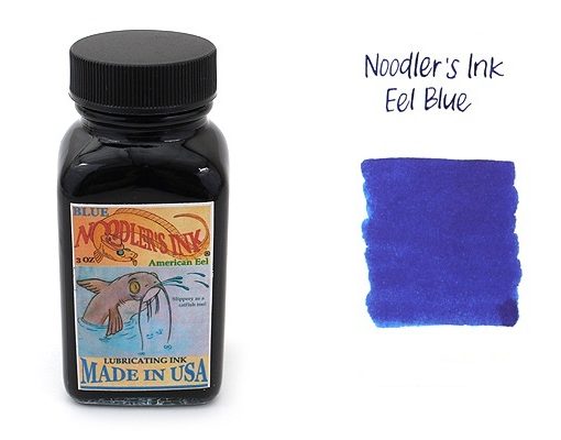 Noodlers Ink Eel Blue