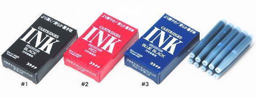 Platinum Fountain Pen Ink Cartridges 10-pack