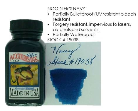 Noodlers Ink Navy