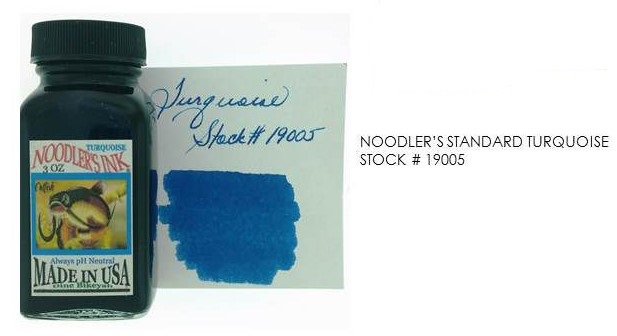 Noodlers Ink Turquoise