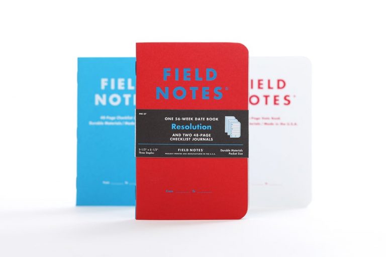 Resolution Field Notes Limited Edition Notebooks FNC-37 Winter 2017