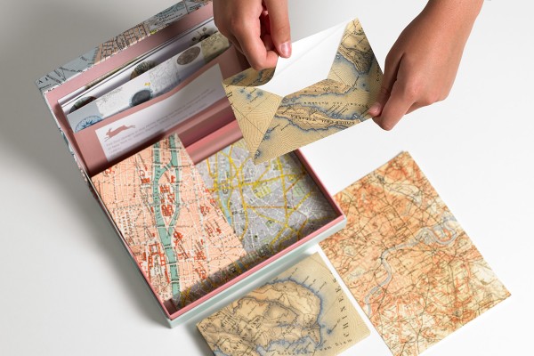 Pepin Letter Writing Set Maps