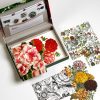 Pepin Letter Writing Set Flower Prints